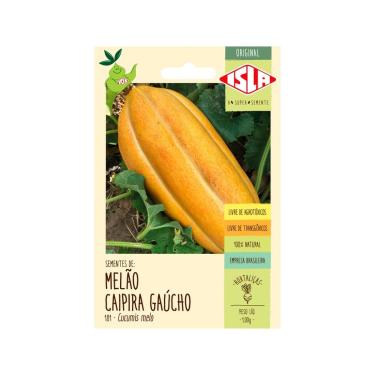 Imagem de Kit Semente de Melão Gaúcho Caipira Isla 1g + Semente de Alface Itapuã Super 0.25g