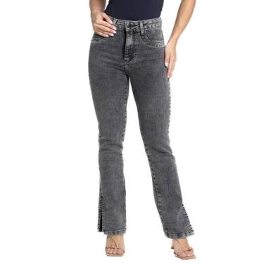 Imagem de Calça Jeans Sawary Reta - 282216 - preto 40, Preto, 40