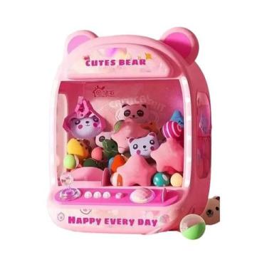 Imagem de Máquina De Brinquedo Mini Claw Operada Por Moeda Para Crianças, Jogo D