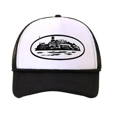 Imagem de Boné Unissex Ajustável De Malha Respirável Com Estampa De Paisagens Ur