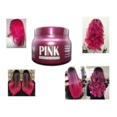 Imagem de Máscara Capilar Matizadora 250g Mairibel Sem Amônia Tonalizante,  Pink