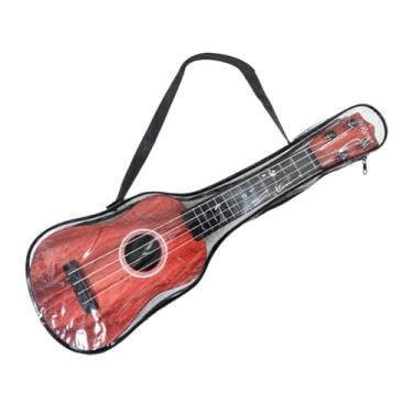 Imagem de Luwecf Ukulele Infantil de 4 Cordas, 16,54 Polegadas, Brinquedo Musical para Aprendizado, com Bolsa de Armazenamento, Ideal para Meninos E Meninas. Perfeito, Marrom, Tamanho real