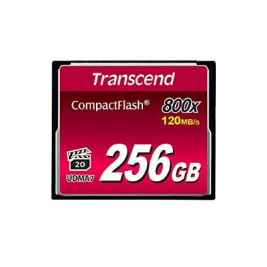 Imagem de Transcend Cartão de memória Flash compacto de 256 GB 800 x (TS256GCF800)