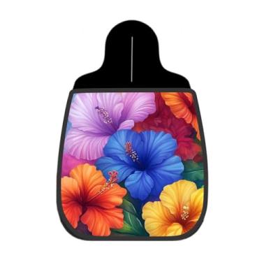 Imagem de Lixeira De Carro Organizador Lixinhocar Hibisco Colorido Garden