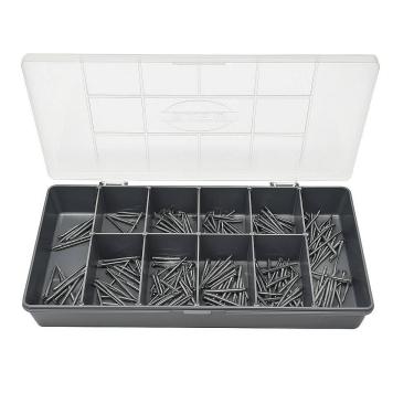 Imagem de Caixa Box Organizador 10 Divisorias Multiuso Estojo Maleta Pesca Costura Prego Bijuteria Medicamentos Tampa Trava