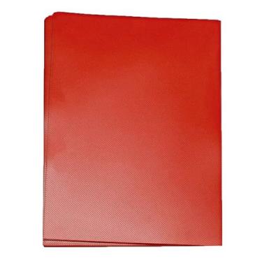 Imagem de Capa para Encadernação A4 Vermelho Line PP 0,30 100un - Cassmar 