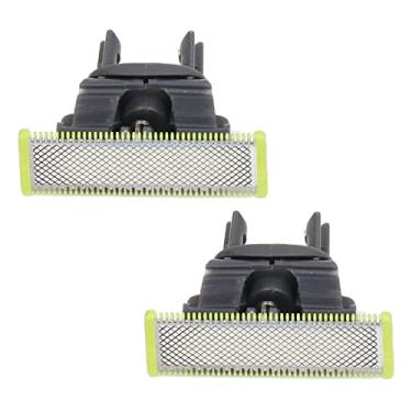 Imagem de Aoresac Lâminas de Barbear de Aço Inoxidável, Substituição Rosto Barbear Em Forma T, Acessórios QP2523, Resistentes, Adequadas para Todas As Séries QP, Protegem a