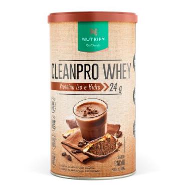 Imagem de Nutrify Proteína CleanPro Whey 450g, Cacau