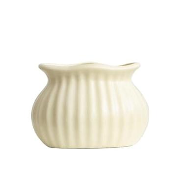 Imagem de Mesa redonda para casamento com capim-dos-pampas, ideal para sala de estar, escritório ou quarto Decoração de casa