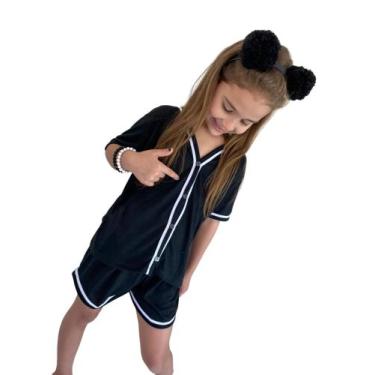 Imagem de Pijama blogueirinha Infantil de Botão Baby doll americano - PIJAMAS VI