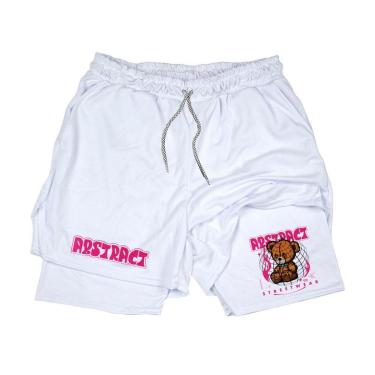 Imagem de Short Compressão Treino‎ Teddy Abstract Street World-Masculino