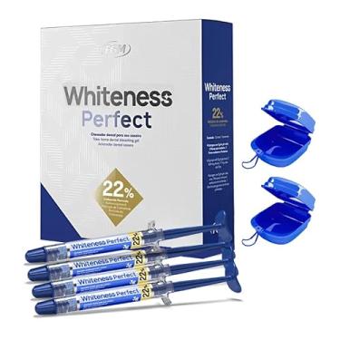 Imagem de Kit Clareador Dental Caseiro Whiteness Perfect 22%