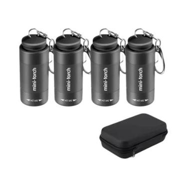 Imagem de Mini Lanterna LED Recarregável Por USB À Prova d'Água Multifuncional P