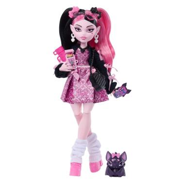 Imagem de Boneca Monster High Draculaura com Morcego de Estimação Count Fabulous