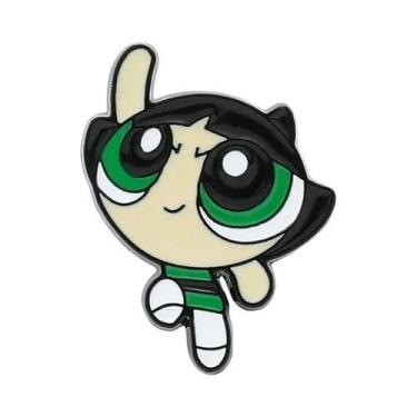 Imagem de Broche De Esmalte De Desenho Animado Menina Voadora Anime Infantil Par