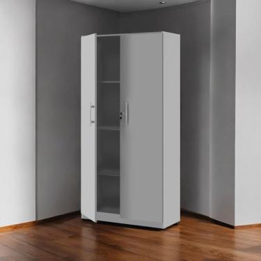 Imagem de Armário Multiuso 02 Portas Light Cinza