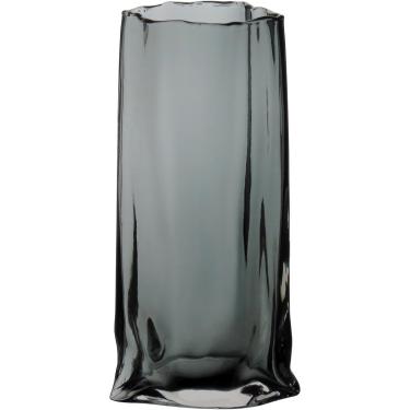 Imagem de Vaso Vidro Cinza 30 x 15 x 10 cm