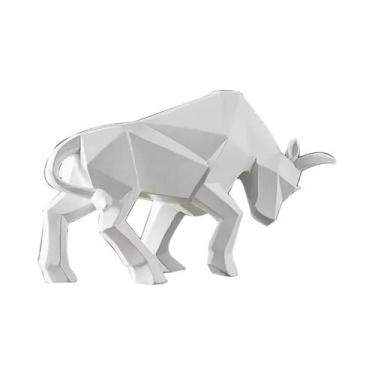 Imagem de Estátua De Touro Em Resina Moderna Nórdica, Figurinha Criativa Para De