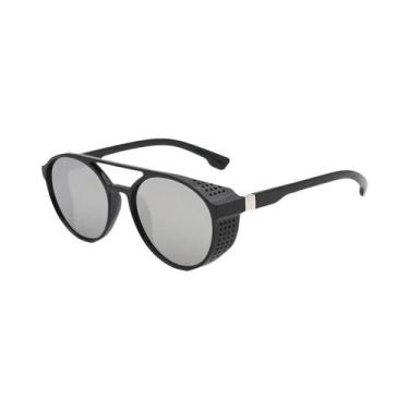 Imagem de Óculos De Sol Estilo Vintage Steampunk Com Lentes Em 5 Cores, Óculos D