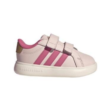 Imagem de Tênis Adidas Grand Court 3.0 Bubble - ROSA 25-Feminino