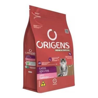 Imagem de Ração Seca Origens Para Gatos Adultos Sabor Salmão 3kg