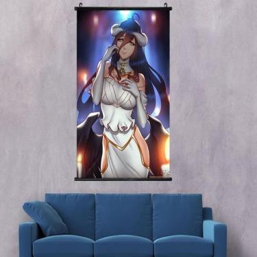 Imagem de Arte de parede em tela Overlord Albedo 40x60cm Pintura decorativa - ta