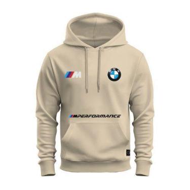 Imagem de Moletom BMW MPERFORMANCE SPORT Moletom Em Algodão Premium, Bege, GG