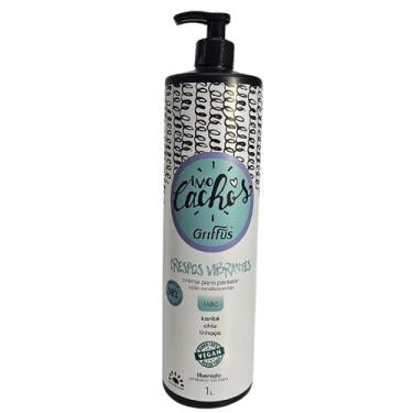 Imagem de Creme para Pentear Karité, Chia e Linhaça Crespos Vibrantes 4ABC Vegan