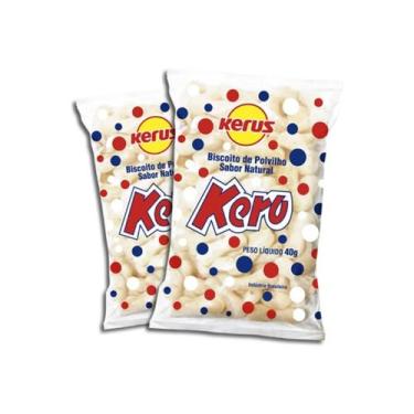 Imagem de Polvilho Kerus 40g Caixa com 10 Unidades