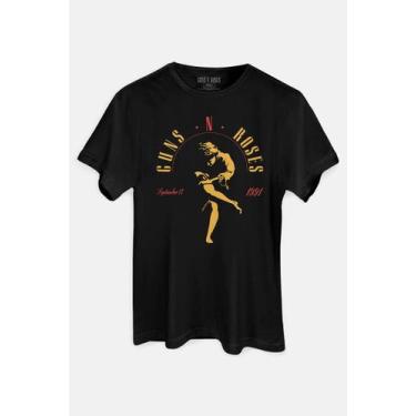 Imagem de Camiseta Guns N Roses September 1991 - Piticas, XG, Preto