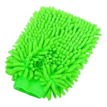 Imagem de Luva Microfibra Lavagem Automotiva Multiuso Limpeza - Bestlar