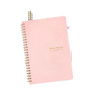 Imagem de Caderno De Planejamento Diário, Semanal E Mensal Para Estudantes, Escr