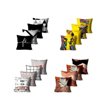 Imagem de Kit 4 Capas de Almofadas Alta Qualidade Mdecore 45X45