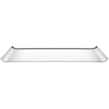 Imagem de Bandeja Tramontina Quadrata Retangular Aço Inox 38x17 cm, Inox