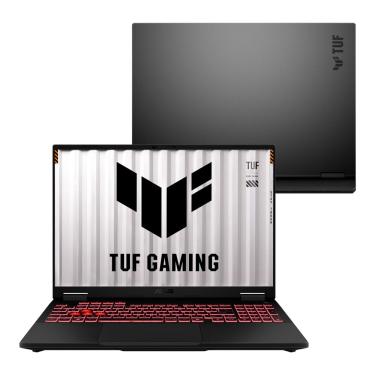 Imagem de Notebook ASUS TUF Gaming A16 FA608PM RTX5060 AMD Ryzen 9 8940HX 16G RAM 512GB SSD W11 16" 165Hz Gray - RV075W