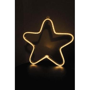 Imagem de Ilumine Seu Ambiente Moderna Estrela LED Neon Design Minimalista Leve 