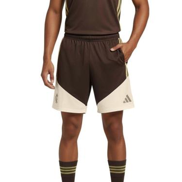 Imagem de Short Adidas Flamengo Treino Competition 26 Masculino - Marrom M-Masculino