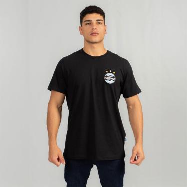 Imagem de Camiseta Classic Grêmio Tradicional Preto-Masculino