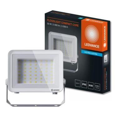 Imagem de Refletor Led Compacto 50w 5000k Luz Fria Ledvance Bivolt