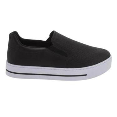 Imagem de Tênis Casual Fem Ramarim Napa Istambul Preto 26-93101-Feminino