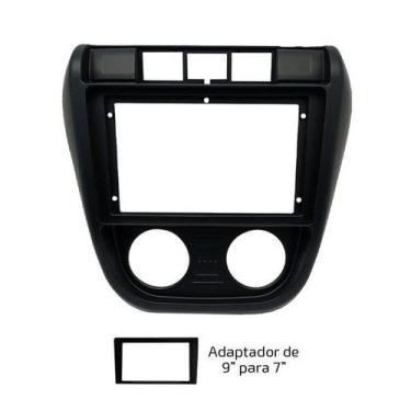 Imagem de Moldura 9 e 7 Pol. Fox e CrossFox G1 03/09 - Preto Fosco  - Fiamon