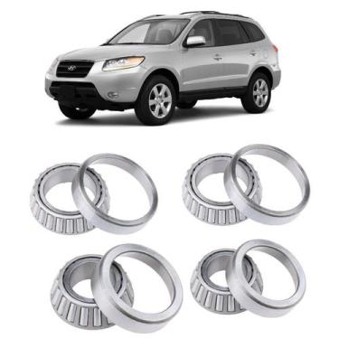 Imagem de Rolamentos Diferencial Traseiro Hyundai Santa Fé 2.7L - AD Parts