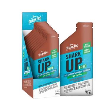 Imagem de Shark-up Free - 10 Sachês 30g Chocolate - Shark Pro - Shark Pro Suplem