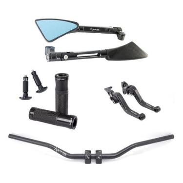 Imagem de Manete Manopla Peso Retrovisor Guidão Falcon Tornado Xre Nx - Stark Ra