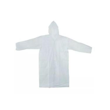 Imagem de Capa de Chuva Descartável Transparente Tamanho Unico - Brasmo