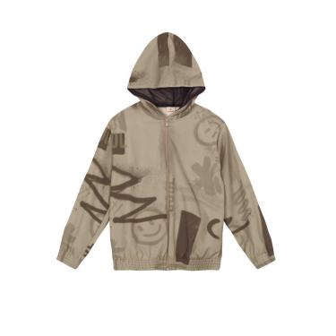 Imagem de Jaqueta infantil menino em microfibra estampada Brandili-Masculino