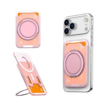 Imagem de Capa Magnética Porta-Cartões Para iPhone 17 pro Max 16 15 plus Samsung