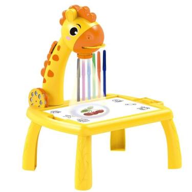 Imagem de Mesa Lousa Projetora De Desenhos Infantil C/ Som KLP-071A Castela Bras