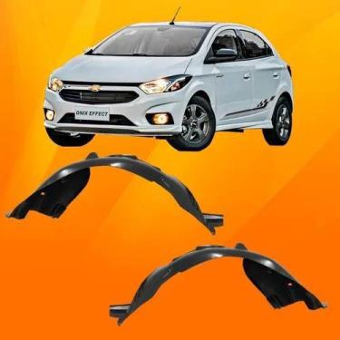 Imagem de Kit Para-barro Dianteiro Onix / Prisma 2017 2018 2019 2020 - JCV