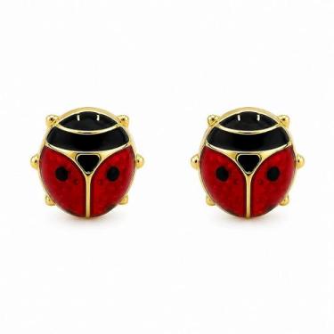 Imagem de Brinco em Ouro 18K Joaninha - Joia Exclusiva - Justino Ribas